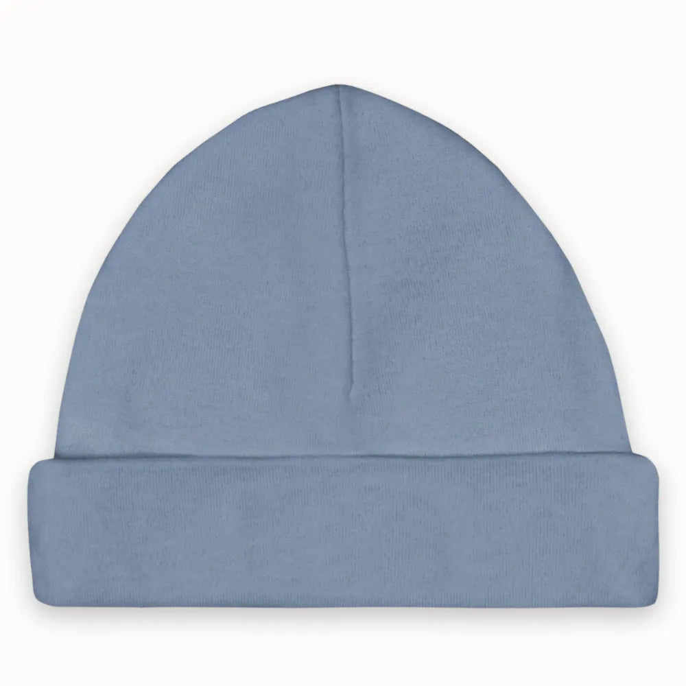 Babymutsje van het merk Funnies in de kleur grey blue.