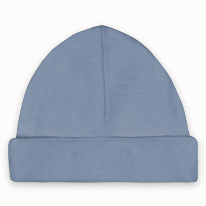 Babymutsje van het merk Funnies in de kleur grey blue.